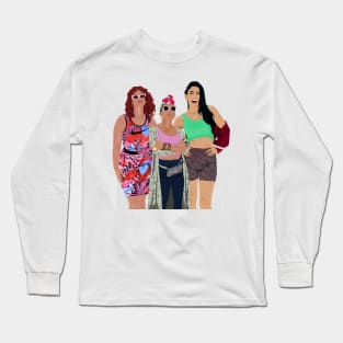 Salon Ladies (w/o background) | In The Heights Long Sleeve T-Shirt